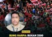 Bung Harpa Sebut Bukan 3.500 Melainkan 10.00 Supporter Yang Hadir di Sydney Stadium