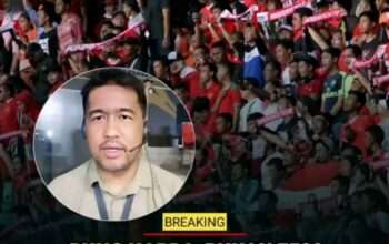 Bung Harpa Sebut Bukan 3.500 Melainkan 10.00 Supporter Yang Hadir di Sydney Stadium