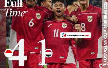 Hasil Timnas Indonesia U-17 vs Yaman U-17