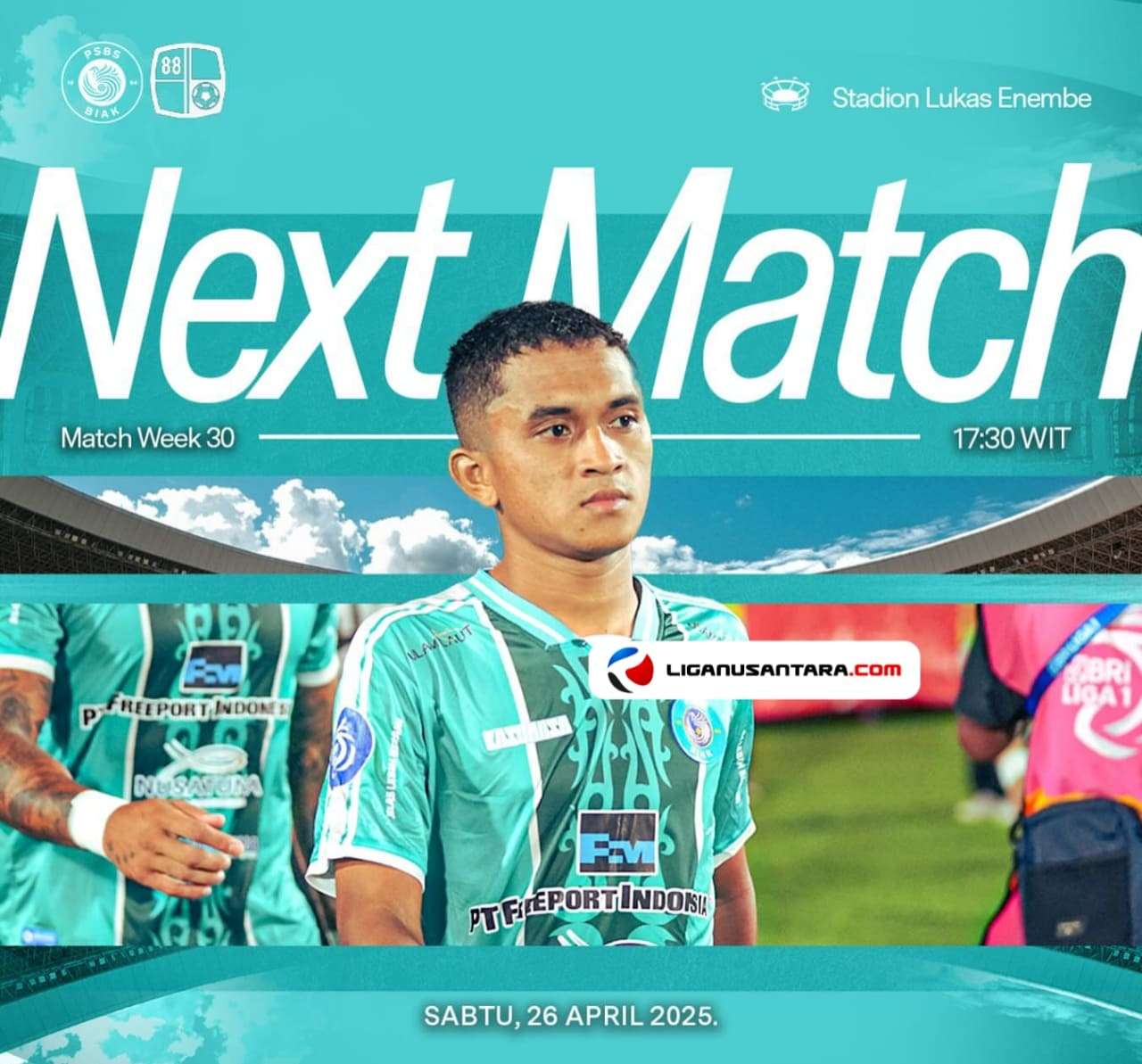 Prediksi PSBS Biak vs Barito Putera: H2H dan Susunan Pemain