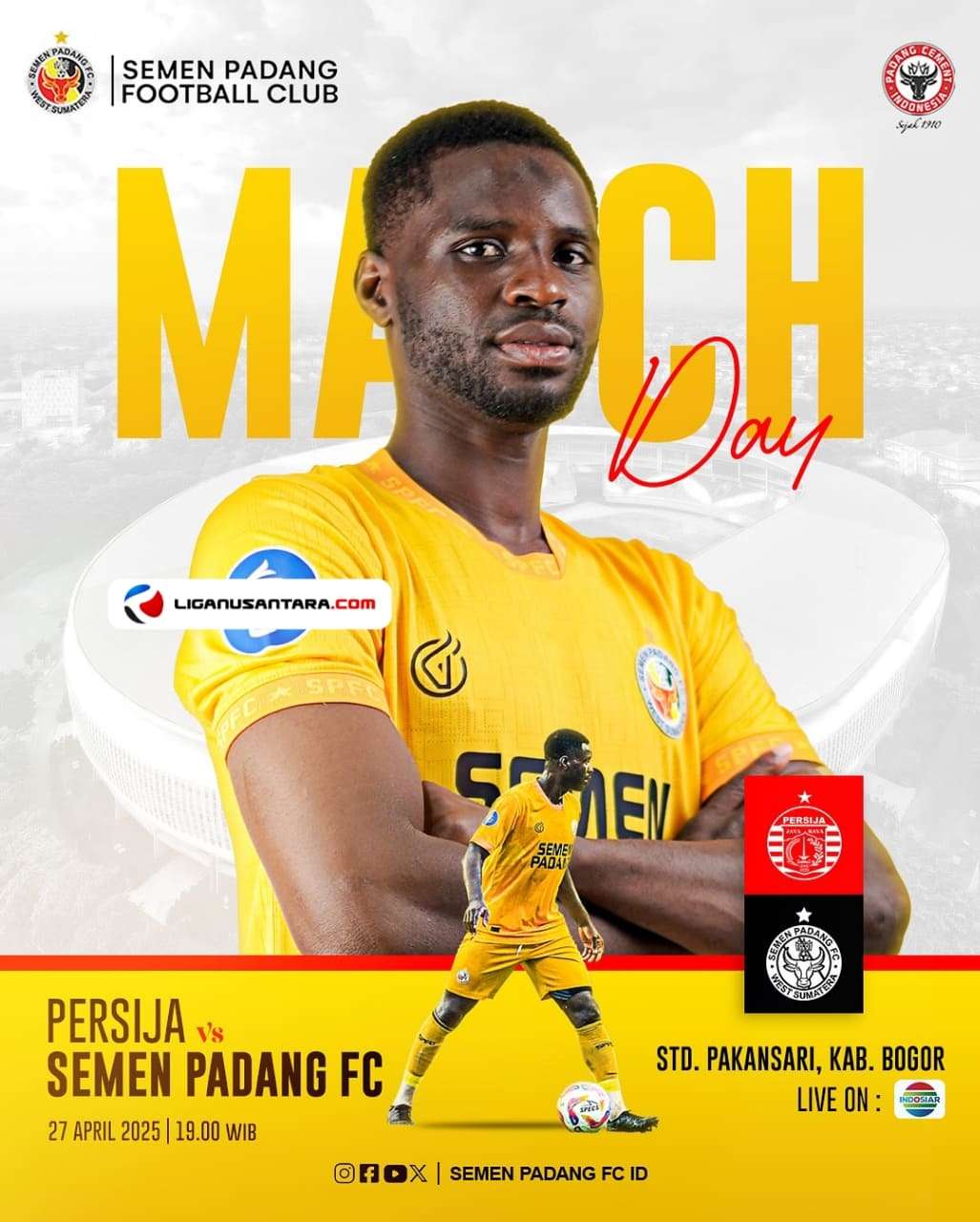 Prediksi Persija Jakarta vs Semen Padang: H2H dan Susunan Pemain