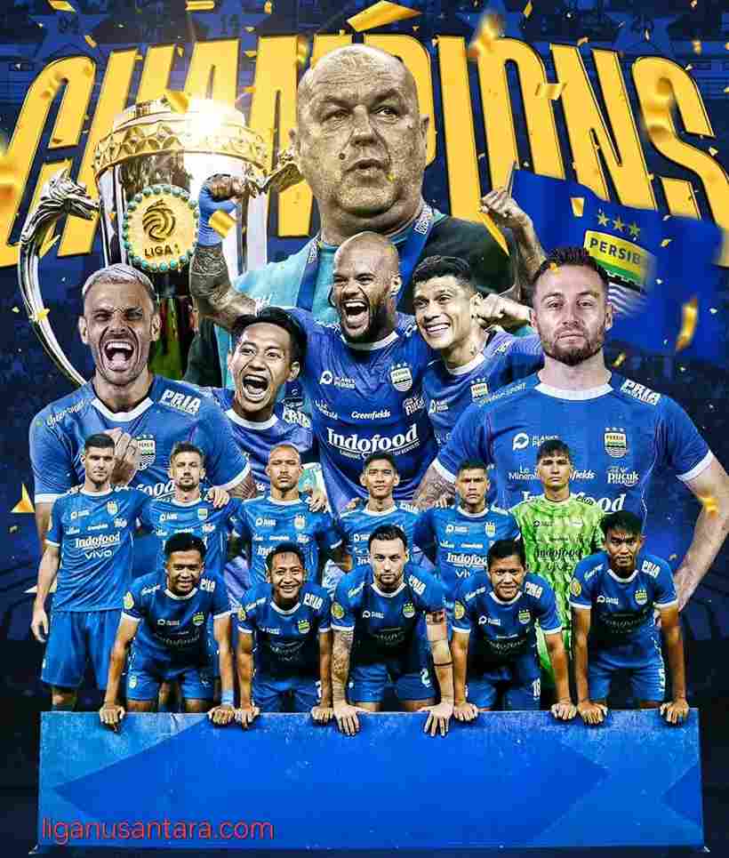 Selamat Persib Juara Liga 1 Musim 2024/2025