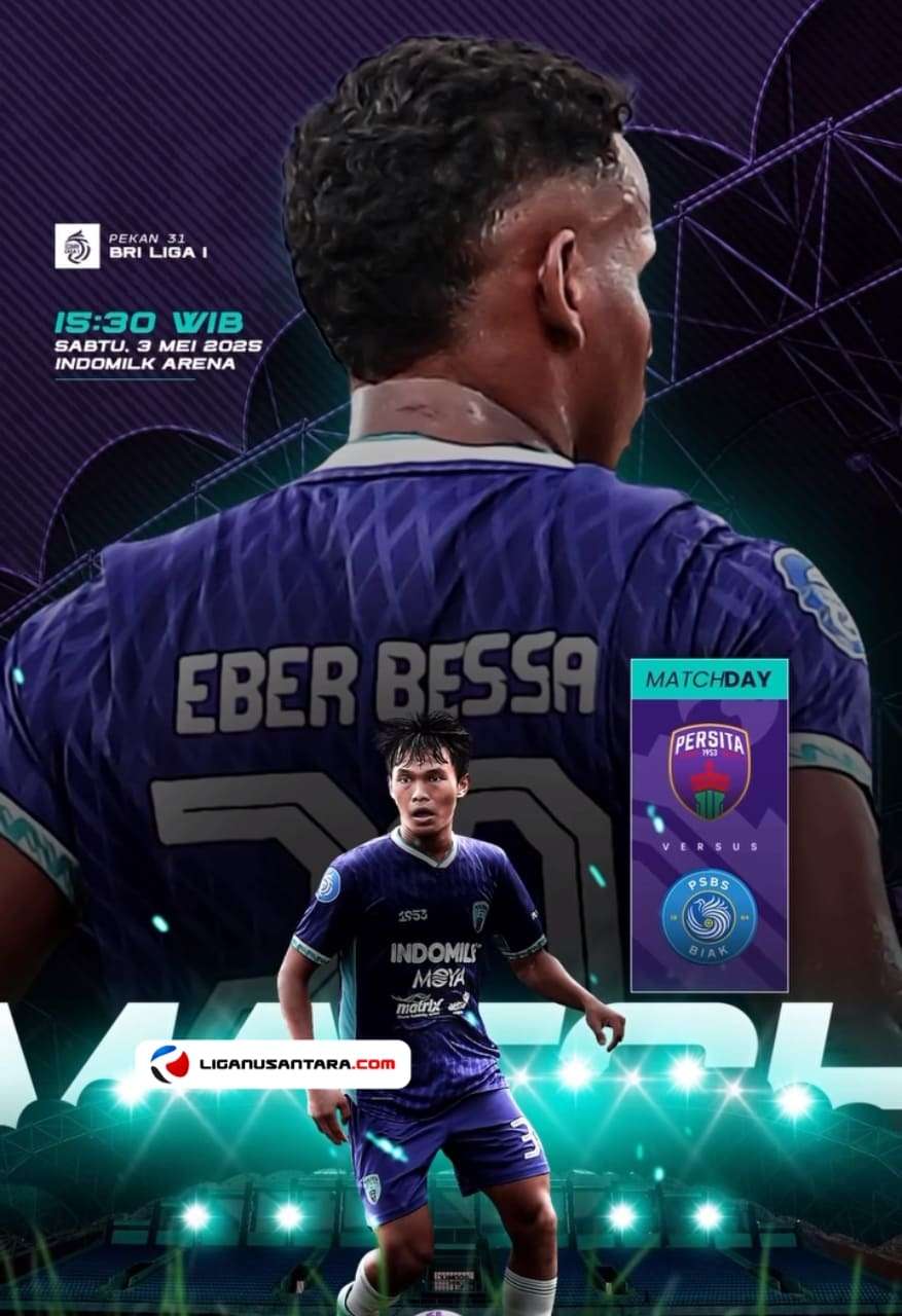 Prediksi Persita Tangerang vs PSBS Biak: H2H dan Susunan Pemain