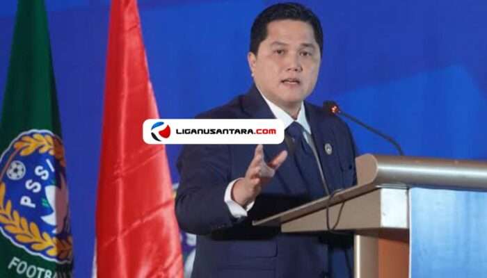 Erick Thohir Kecam Tim Liga 1 Yang Tunggak Gaji Pemain