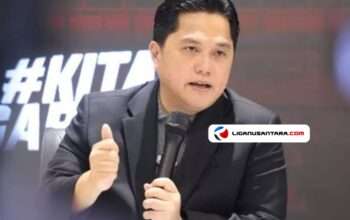 Erick Thohir Bakal Saksikan Laga Persib vs Barito