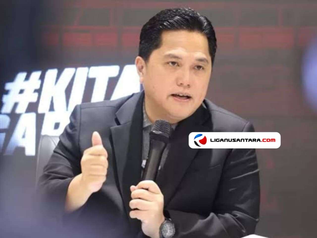 Erick Thohir Bakal Saksikan Laga Persib vs Barito