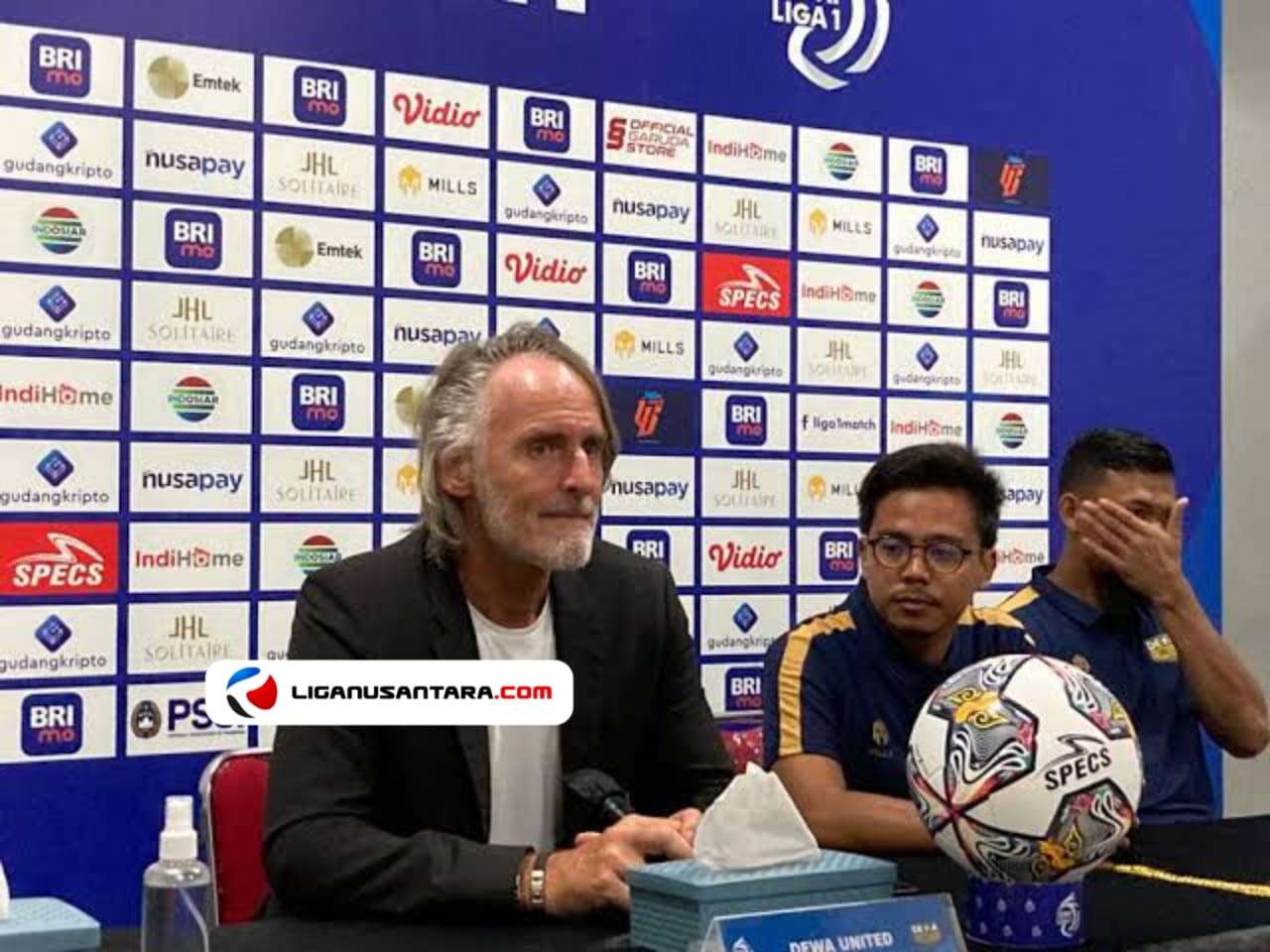 Hadapi Persita, Dewa United Ingin Terus Tempel Persib
