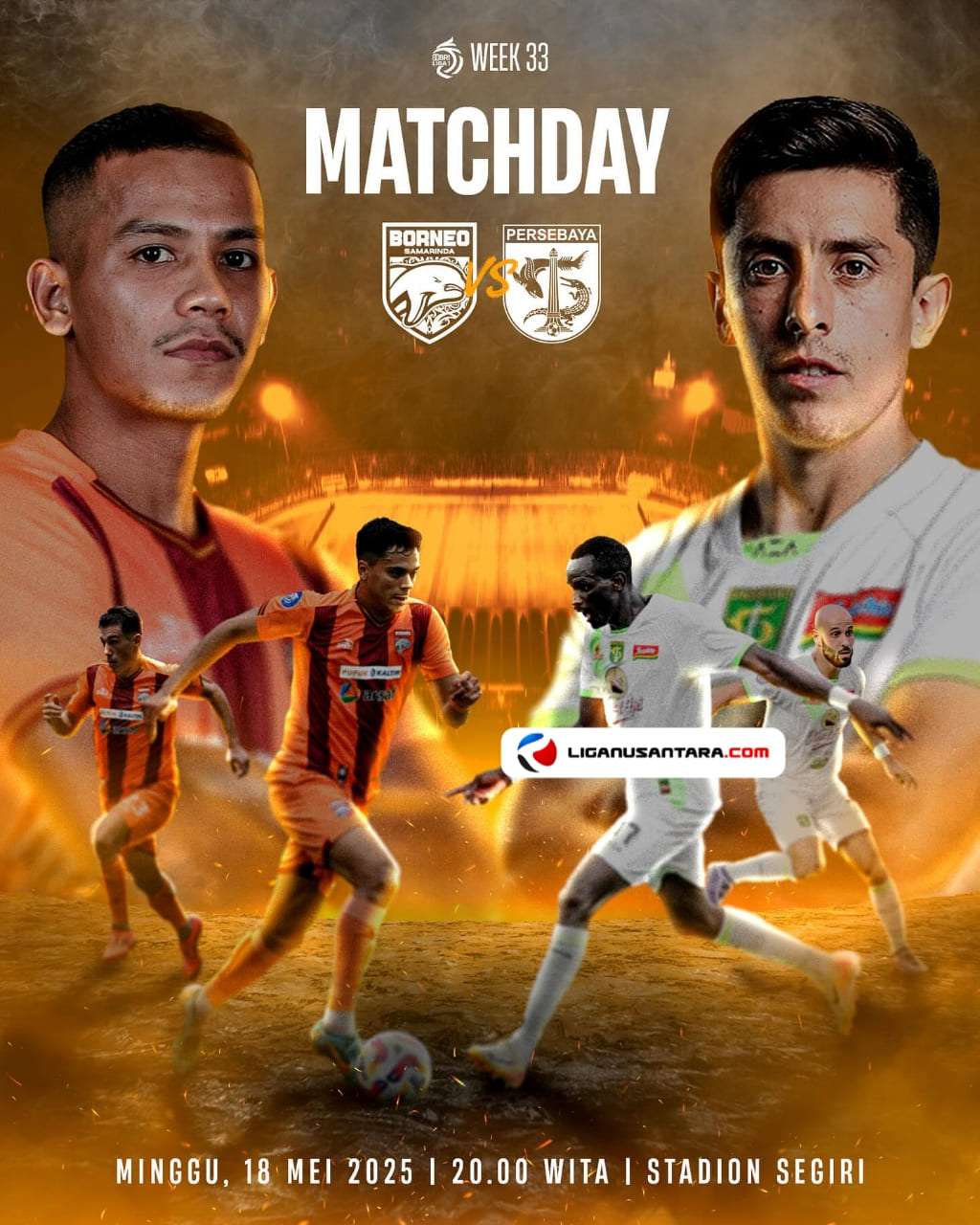 Prediksi Borneo FC vs Persebaya Surabaya: H2H dan Susunan Pemain