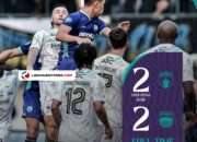 Hasil Persita Tangerang vs Persib Bandung 2-2