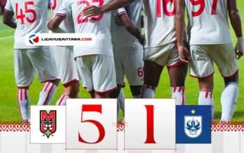 Hasil Malut United vs PSIS Semarang 5-1