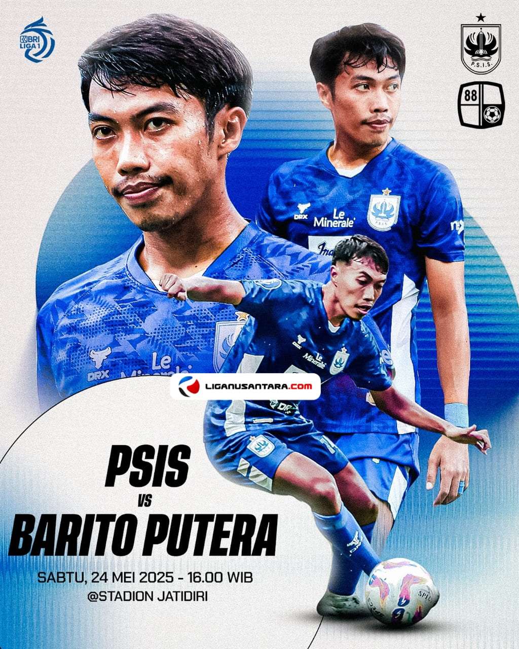 Prediksi PSIS Semarang vs Barito Putera: H2H dan Susunan Pemain