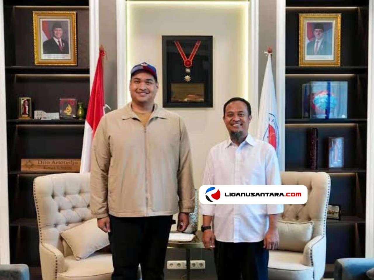 Bangun Stadion di Makassar, Gubernur Sulsel Temui Menpora