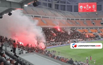 36 Suporter Diamankan di JIS Usai Laga Persija vs Malut United