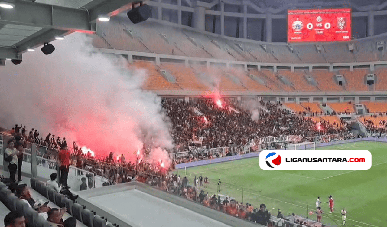 36 Suporter Diamankan di JIS Usai Laga Persija vs Malut United