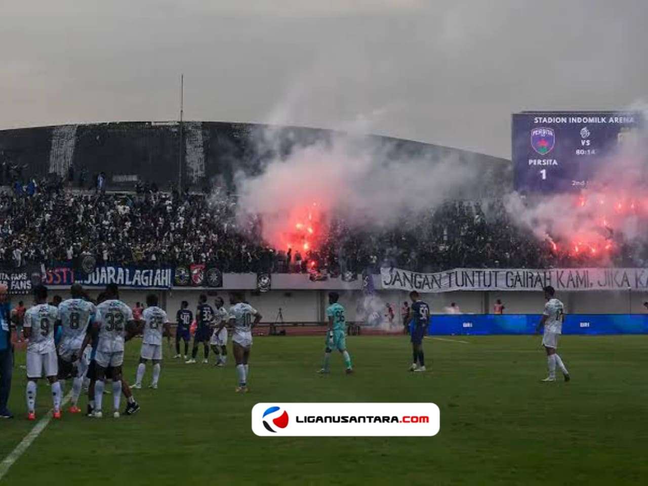 Ulah Suporter, Persita Tangerang Kena Sanksi Komdis PSSI