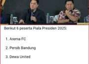 Persija Tidak Diundang di Piala Presiden 2025, Ketua Turnamen Minta Usul Ini