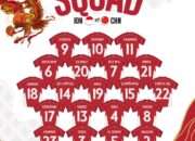 Timnas Indonesia Rilis 23 Pemain Lawan China dan Jepang