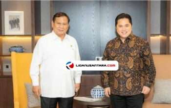Erick Thohir Harap Prabowo Tonton Langsung Timnas vs China