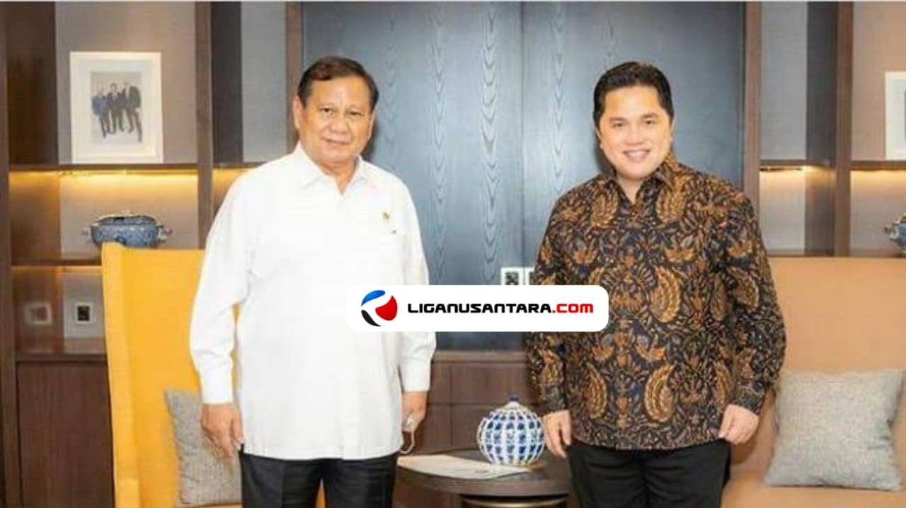 Erick Thohir Harap Prabowo Tonton Langsung Timnas vs China