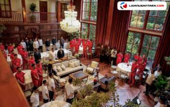 Timnas Indonesia Dapat Jamuan Di Kediaman Prabowo Subianto