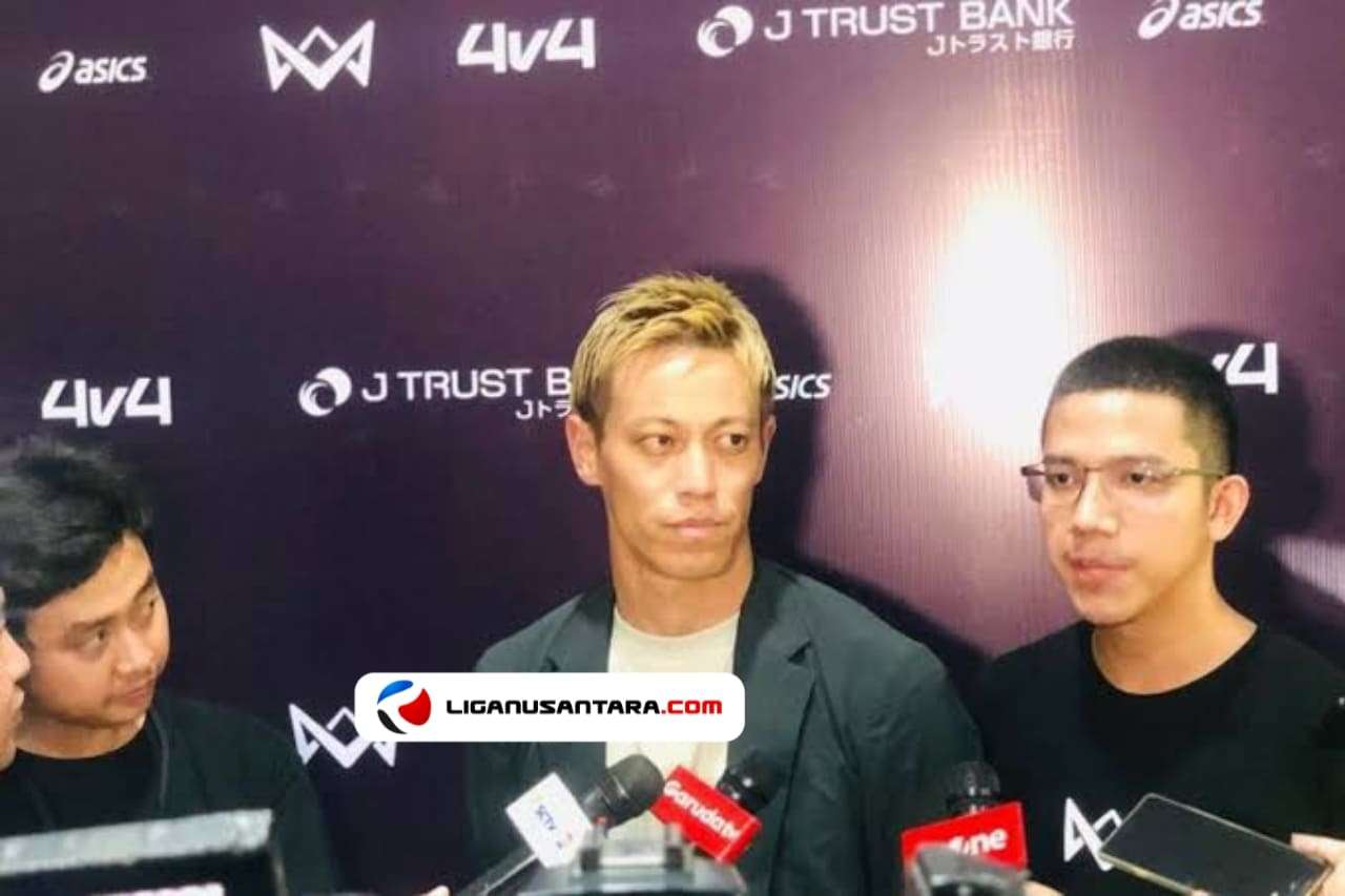 Keisuke Honda Bicara Perkembangan Timnas Indonesia