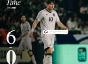 Hasil Timnas Jepang vs Indonesia: 6-0