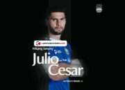 Julio Cesar Jadi Rekrutan Bek Asing Baru Persib