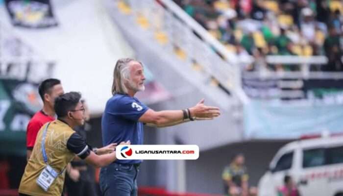 Jan Olde Riekerink Puji Mental Dewa United Usai Tahan Persib