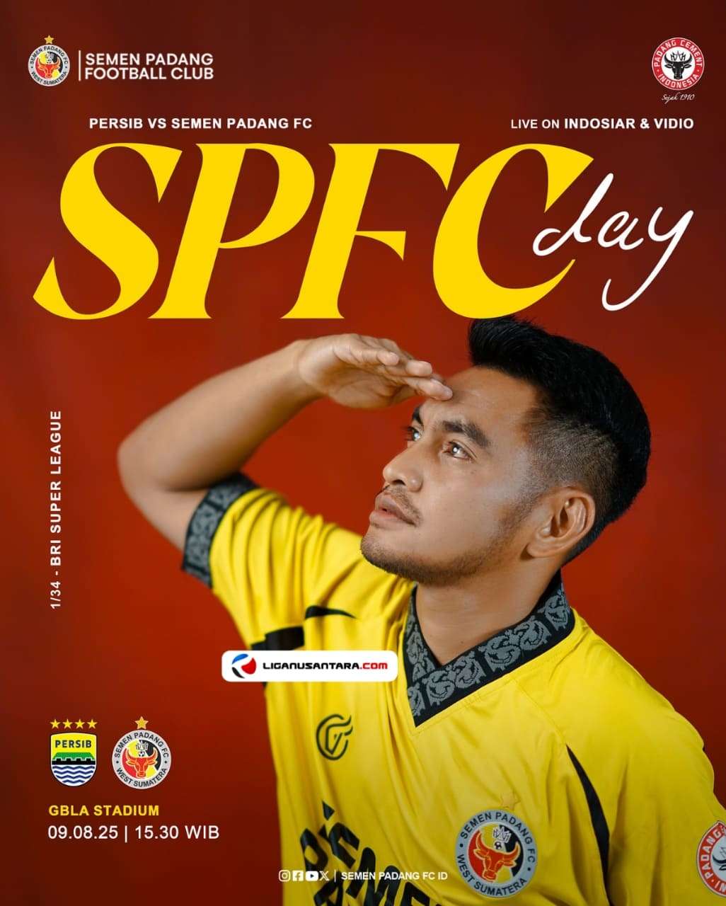 Prediksi Persib Bandung vs Semen Padang: H2H dan Susunan Pemain