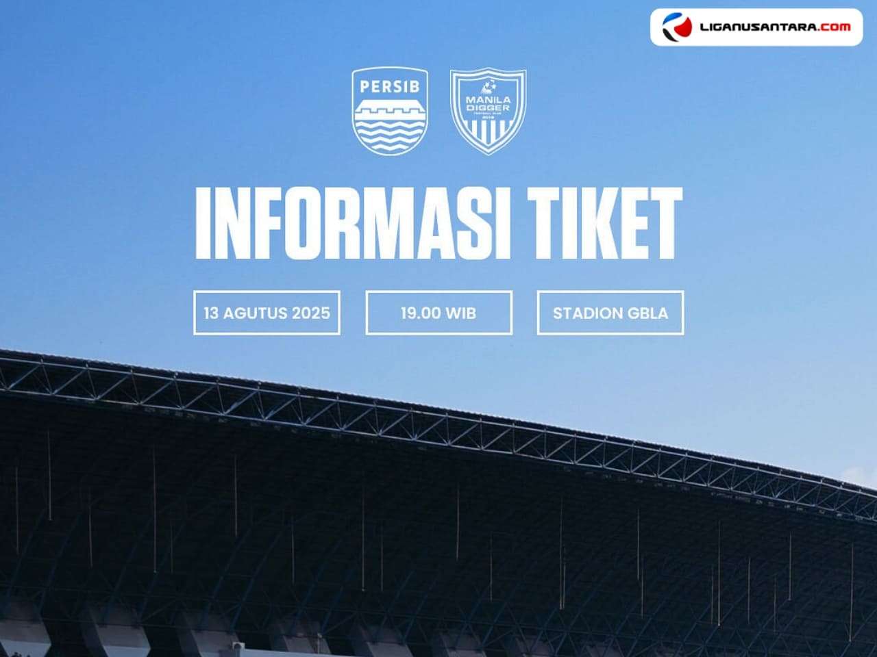 Lokasi Penukaran Tiket Persib vs Manila Digger