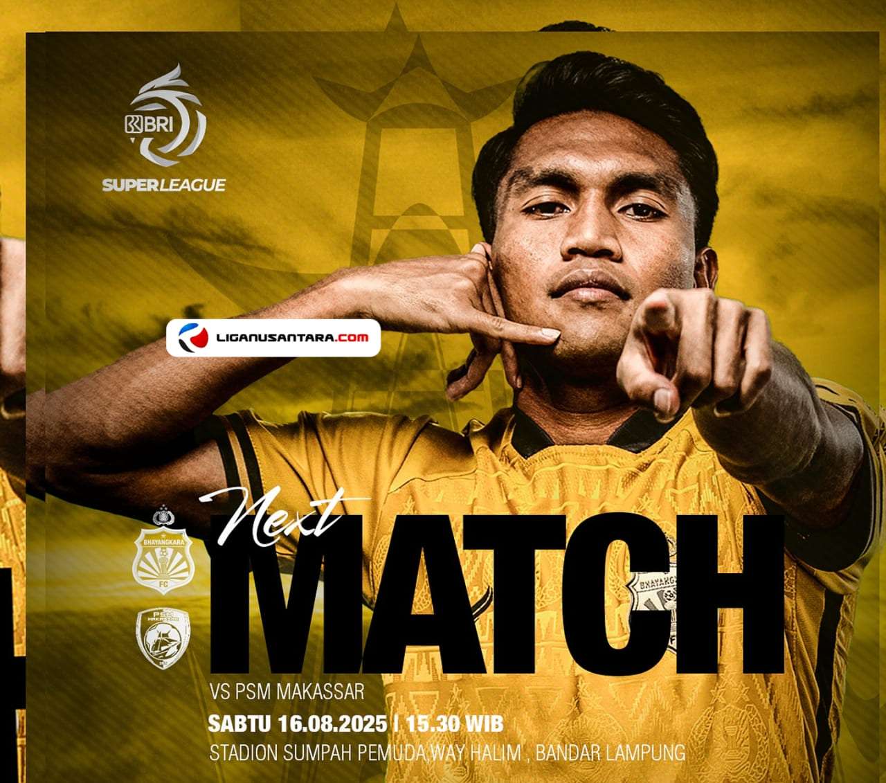 Prediksi Bhayangkara FC vs PSM Makassar: H2H dan Susunan Pemain