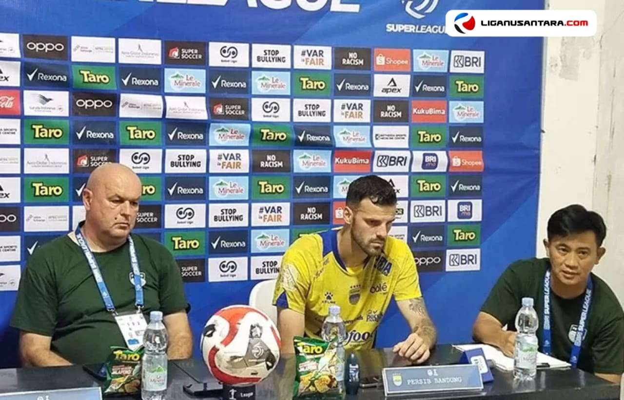 Reaksi Bojan Hodak Usai Dua Penalti Persib Gagal Masuk