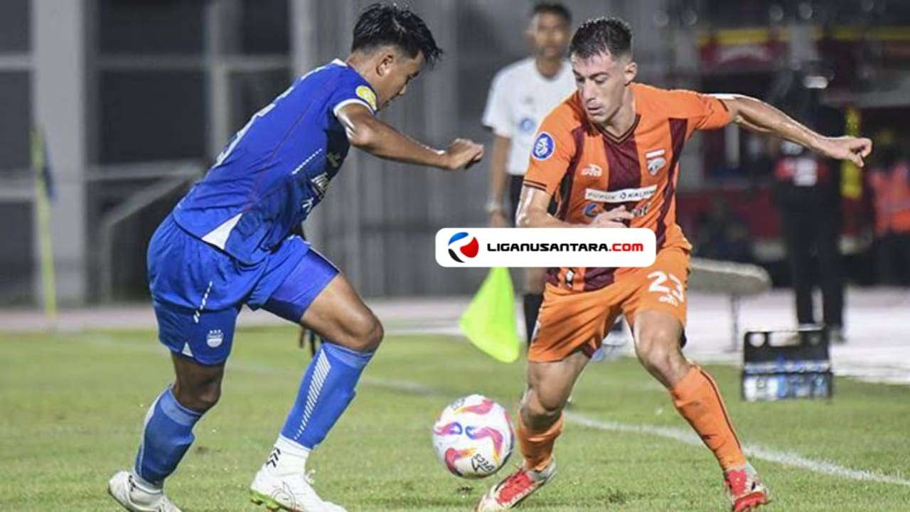 Catatan Pertemuan Borneo FC Melawan Persib