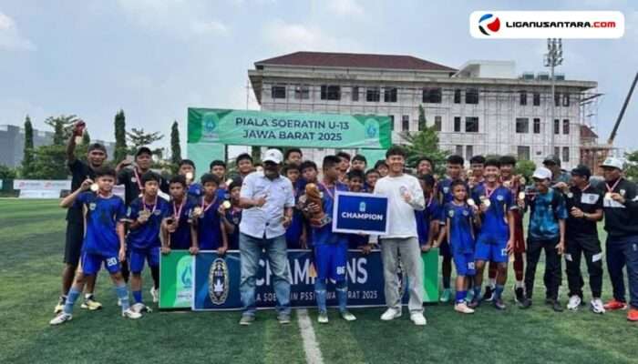 Persib Juara Piala Soeratin U-13 Jawa Barat