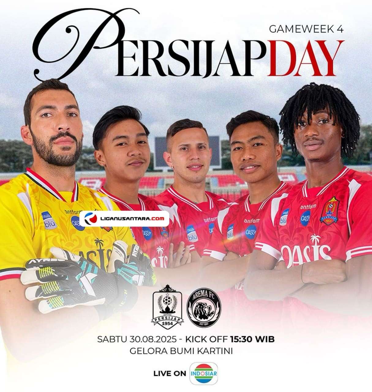 Prediksi Persijap Jepara vs Arema FC: H2H dan Susunan Pemain