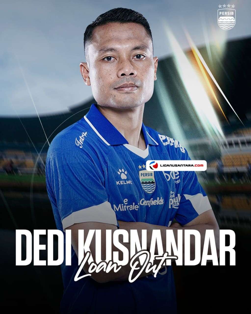 Persib Resmi Pinjamkan Dedi Kusnandar Ke Bhayangkara FC
