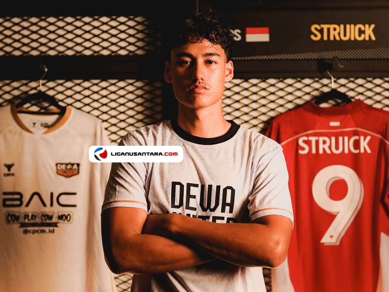 CEO Dewa United Minta Netizen Tak Beri Tekanan Kepada Struick