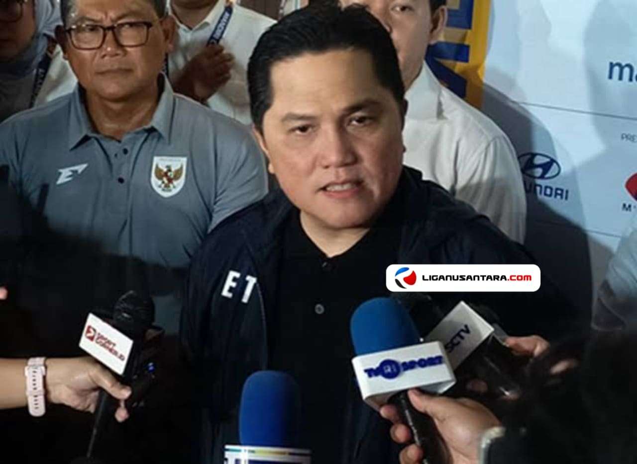 Erick Thohir Buka Suara Soal Nasib Vanenburg Jika Gagal ke Piala Asia