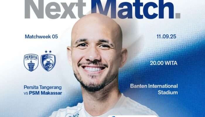 Prediksi Persita Tangerang vs PSM Makassar: H2H dan Susunan Pemain