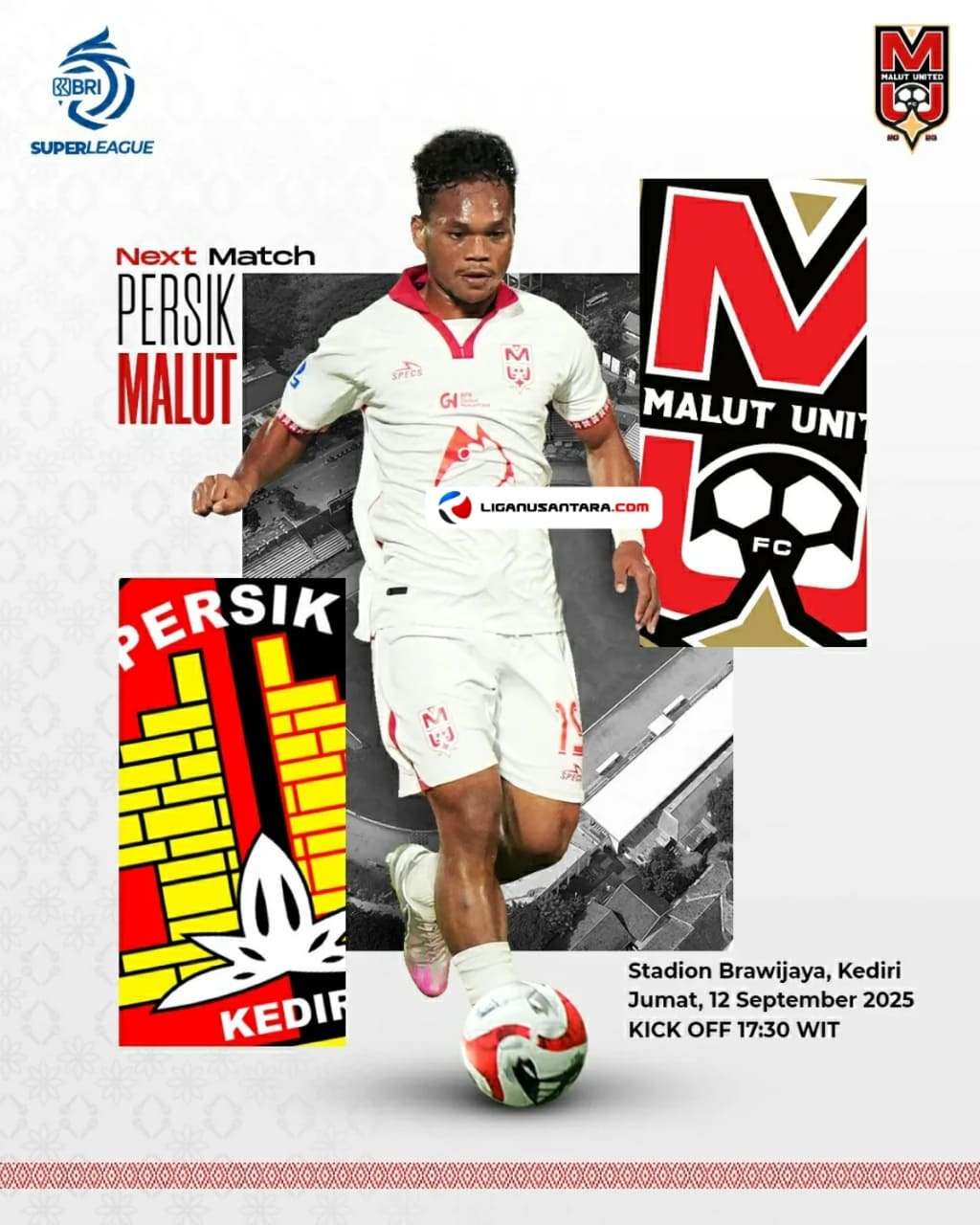 Prediksi Persik Kediri vs Malut United: H2H dan Susunan Pemain