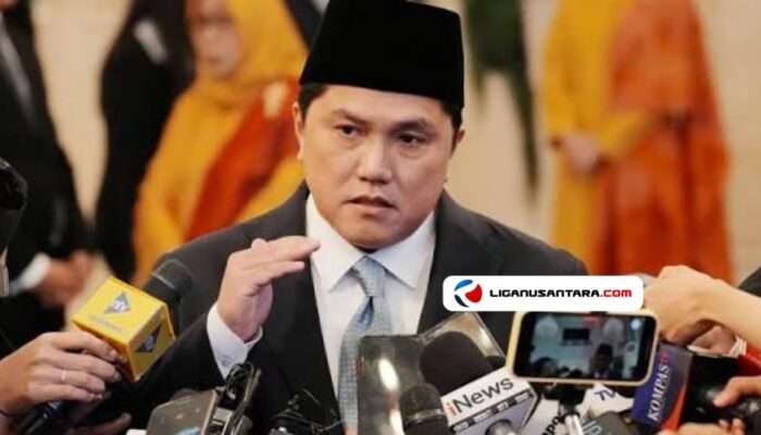 Erick Thohir Buka Suara Terkait Mundur Dari PSSI Usai Dilantik Menjadi Menpora