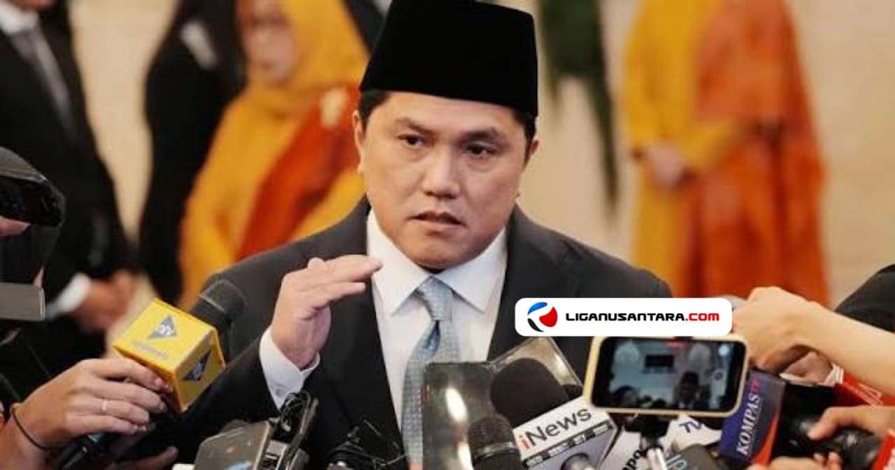 Erick Thohir Buka Suara Terkait Mundur Dari PSSI Usai Dilantik Menjadi Menpora