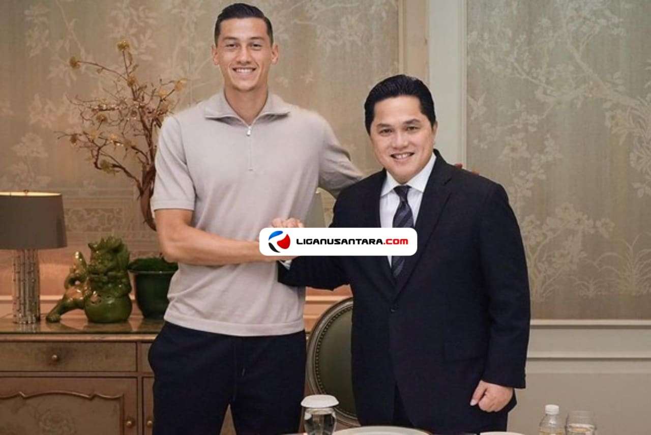 Respon Jay Idzes Usai Erick Thohir Resmi Jadi Menpora