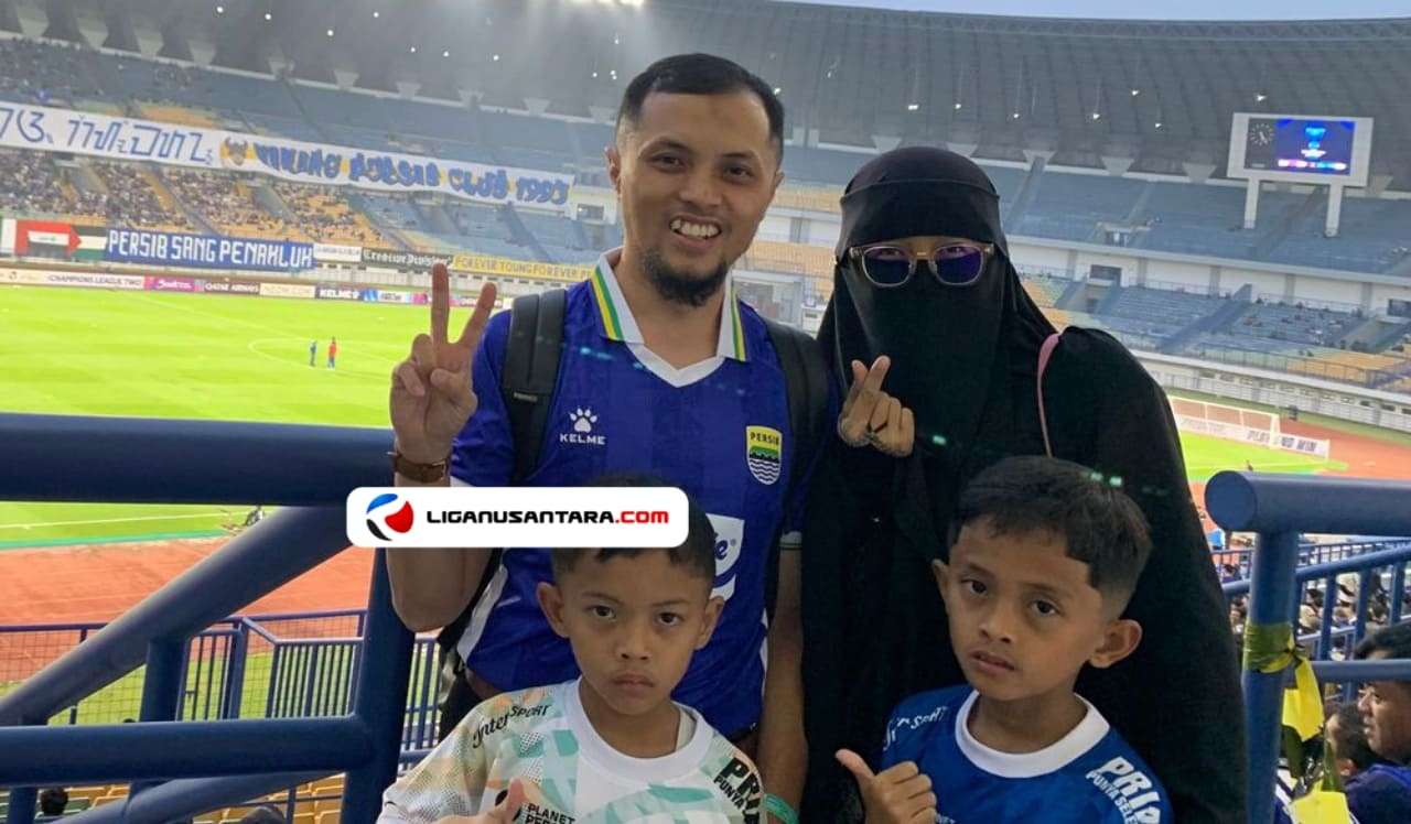 Senangnya Bobotoh Cilik Nonton Langsung di GBLA