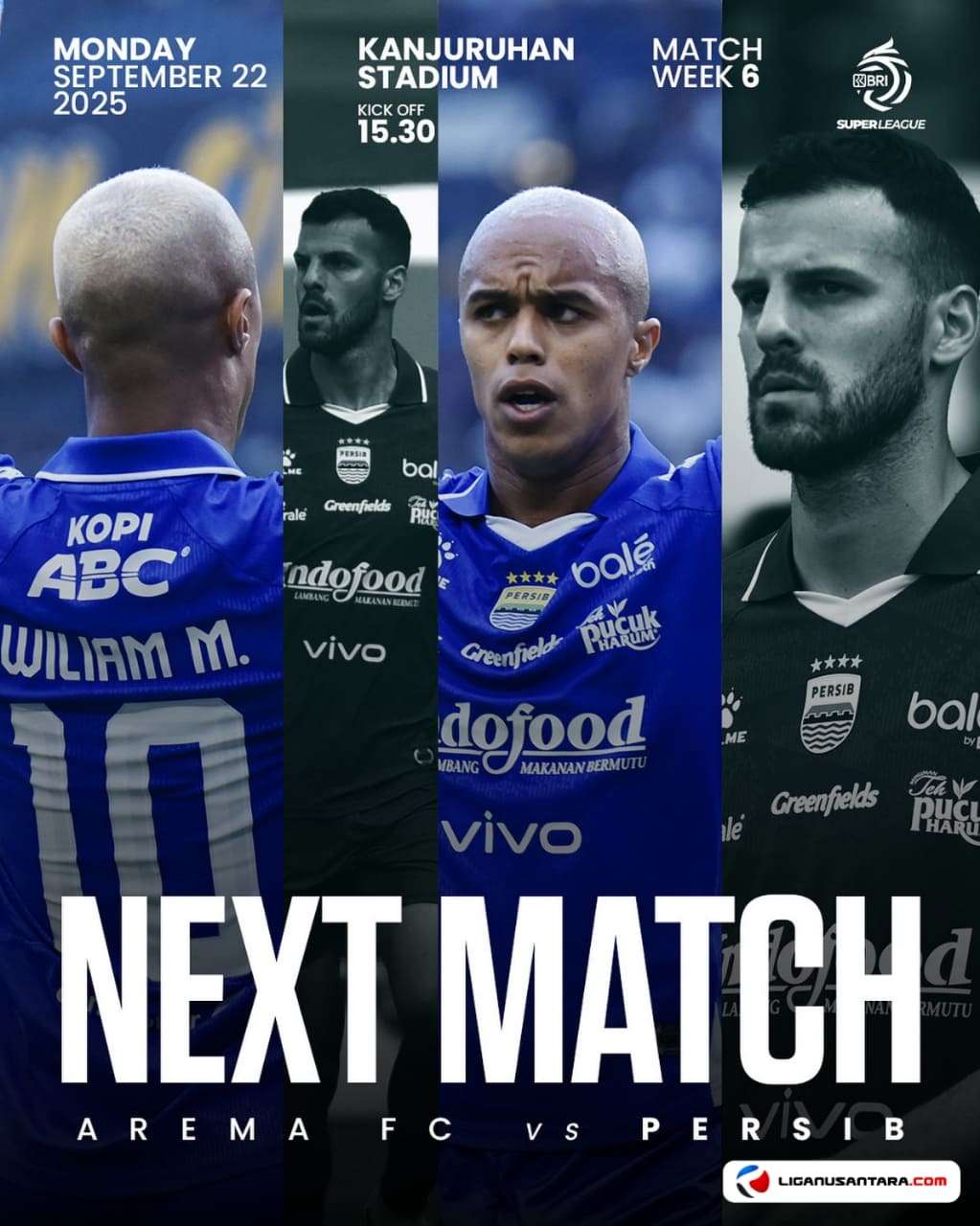 Prediksi Arema FC vs Persib Bandung: H2H dan Susunan Pemain