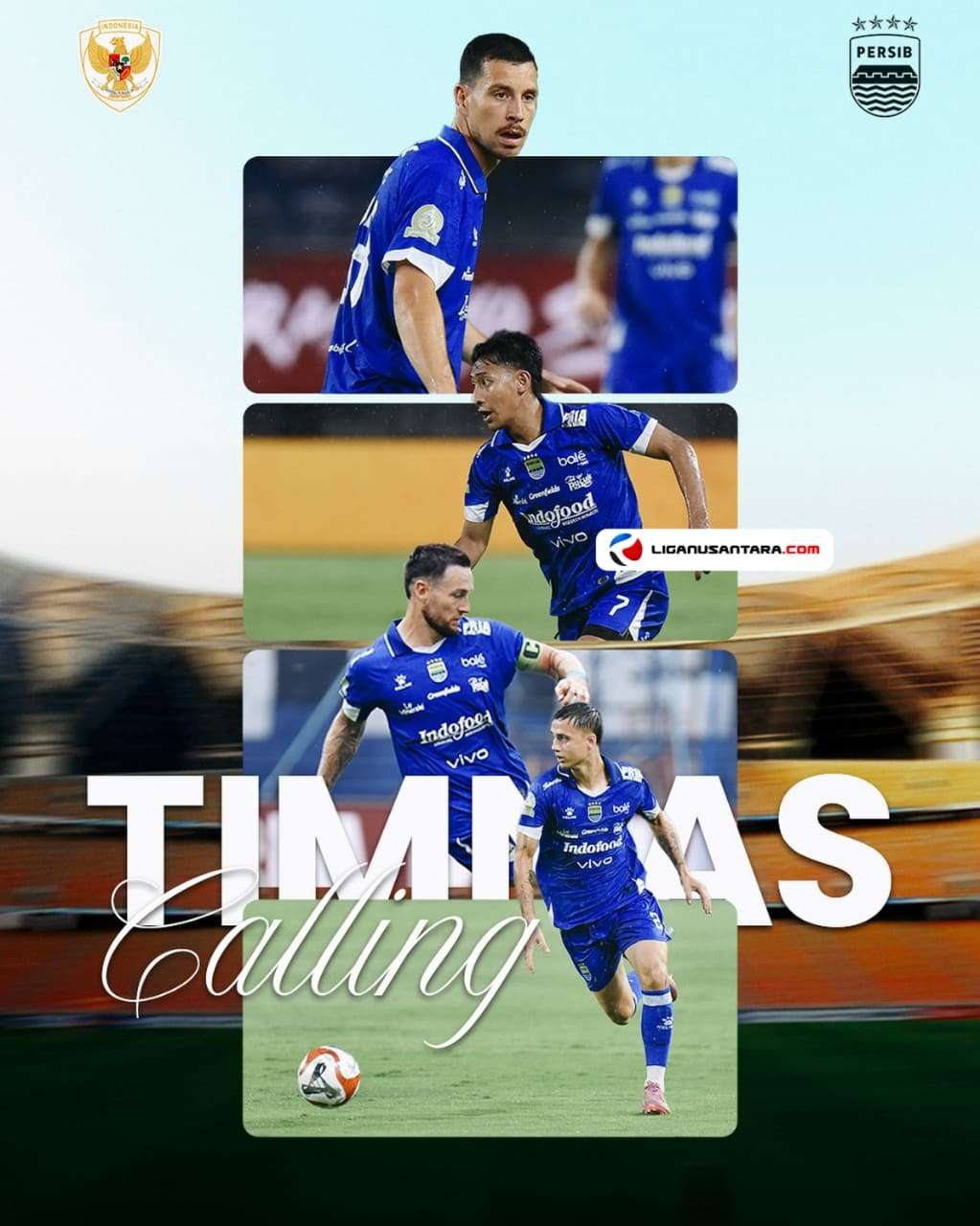 Persib Kirim Empat Pemain Ke Timnas Indonesia