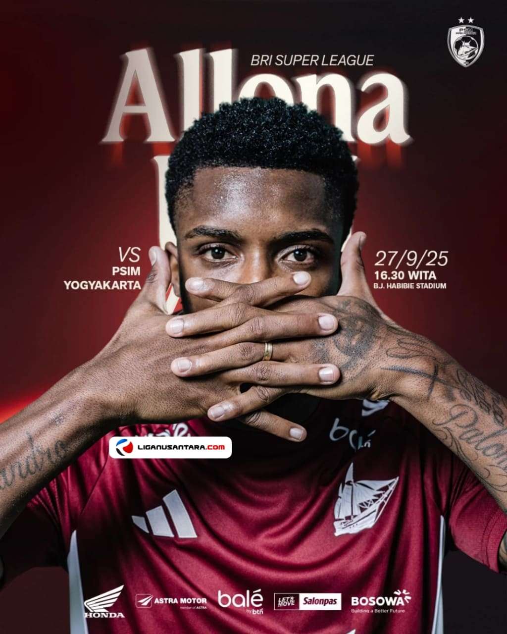 Prediksi PSM Makassar vs PSIM Jogja: H2H dan Susunan Pemain