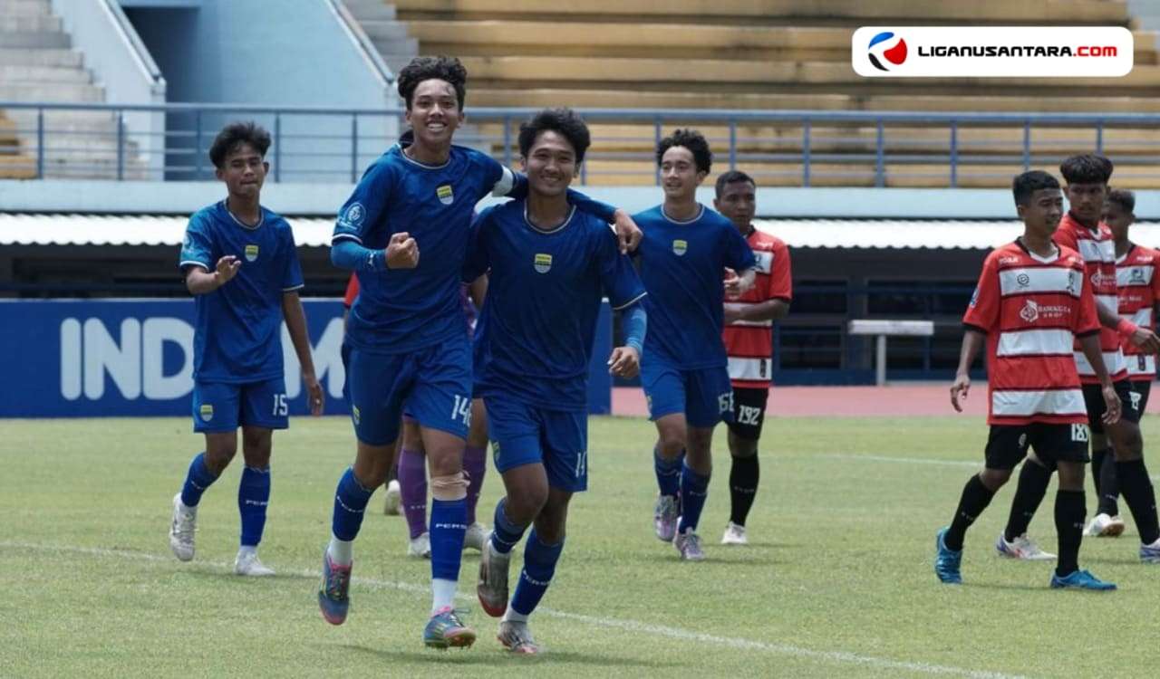 Meski Kebobolan 2 Gol, Persib U-18 Tetap Menang
