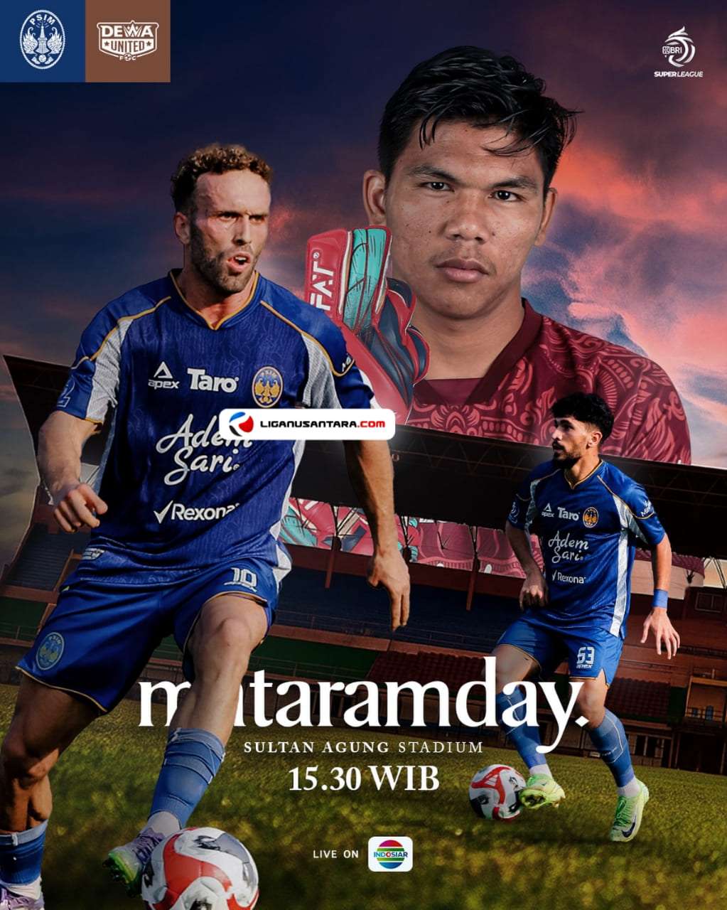 Prediksi Skor PSIM Jogja vs Dewa United