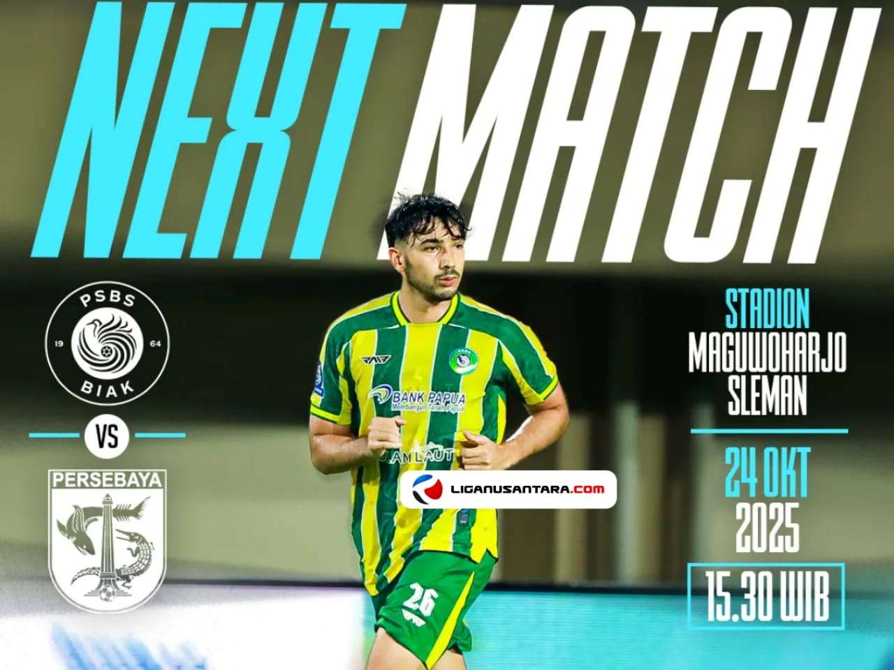 Prediksi Skor PSBS Biak vs Persebaya Surabaya